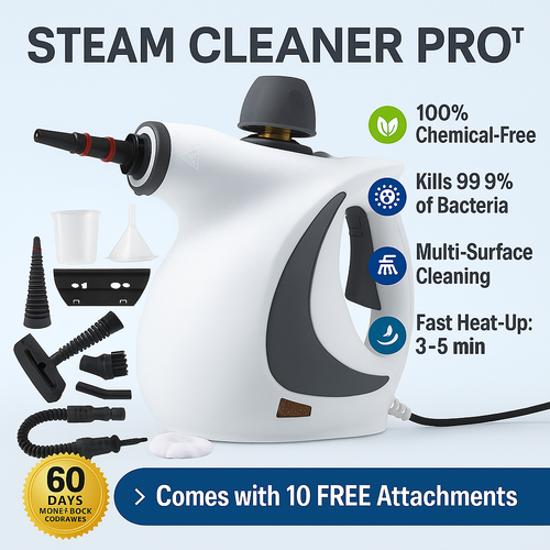 PureSteam Pro – Multi-Function Steam Cleaner