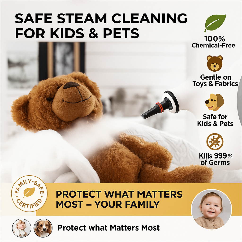 PureSteam Pro – Multi-Function Steam Cleaner