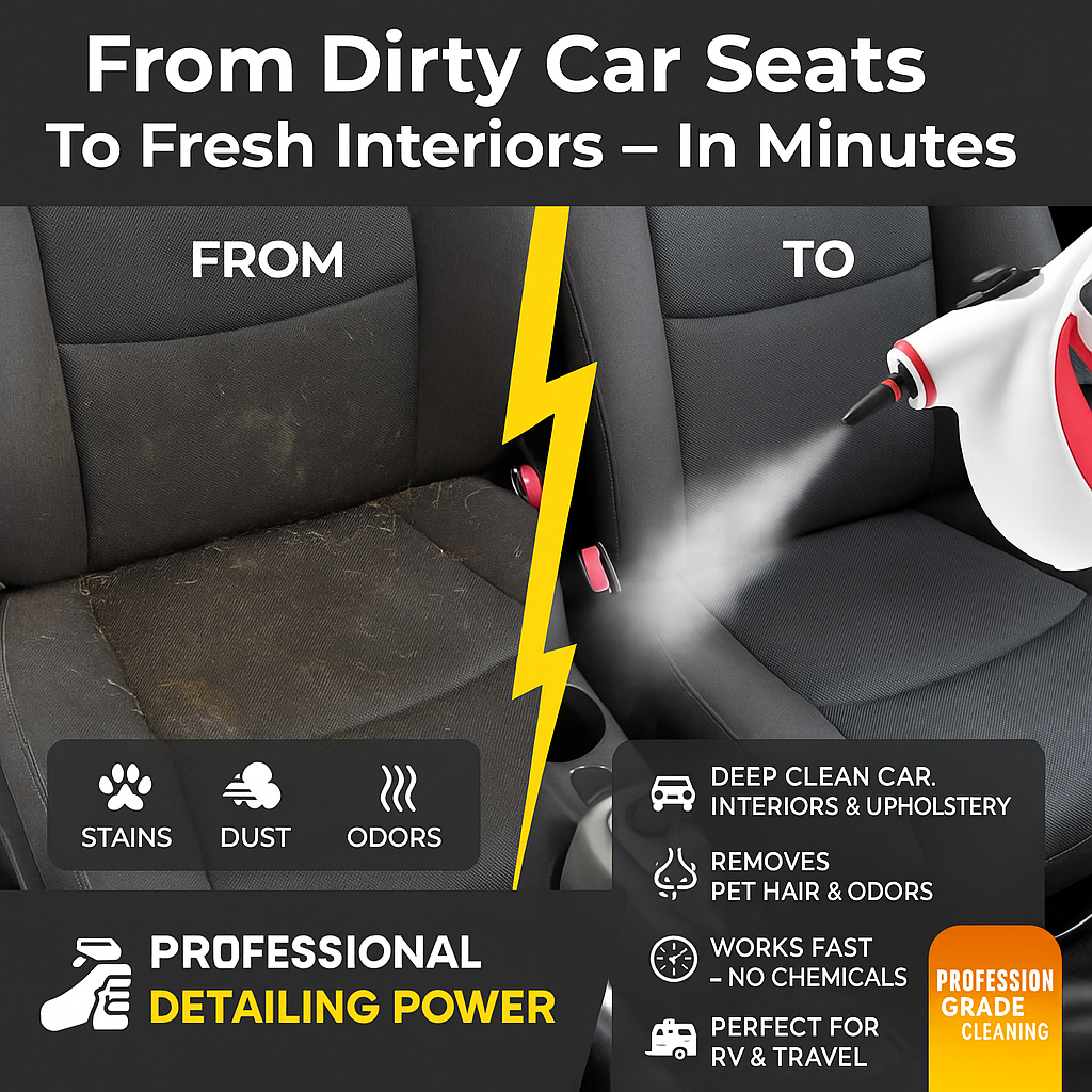 PureSteam Pro – Multi-Function Steam Cleaner